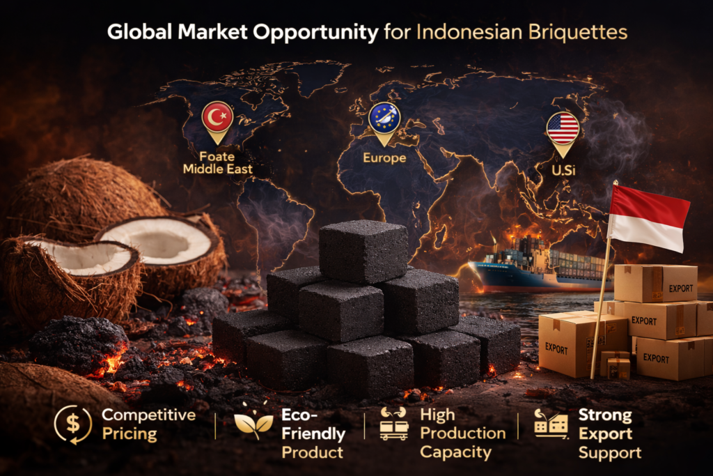 Global Market Opportunity for Indonesian Briquettes